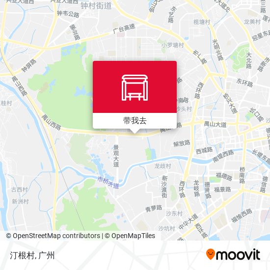 汀根村地图