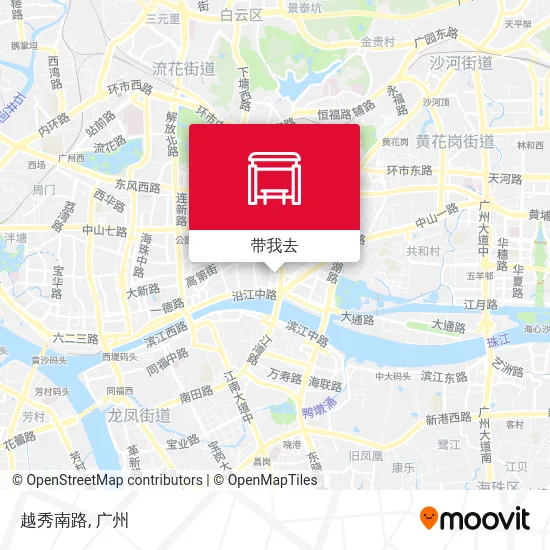 越秀南路地图