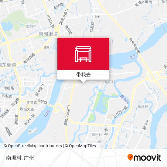 南洲村地图