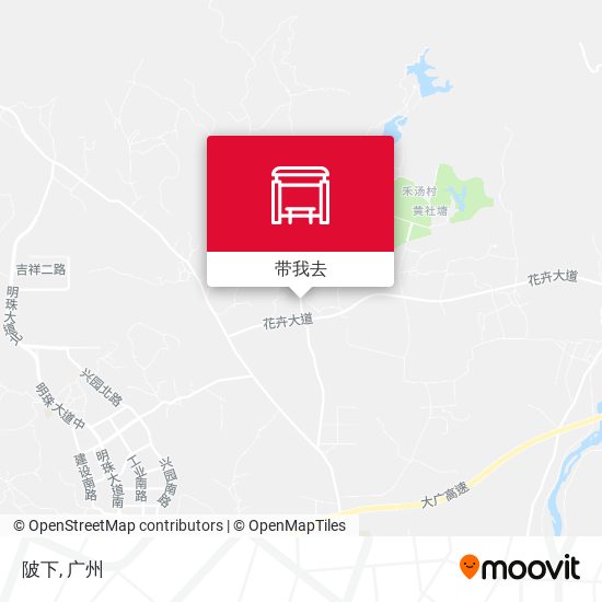 陂下地图
