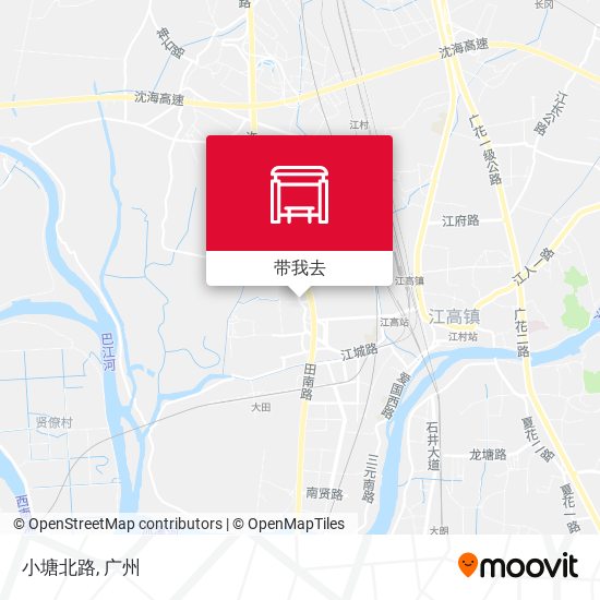 小塘北路地图
