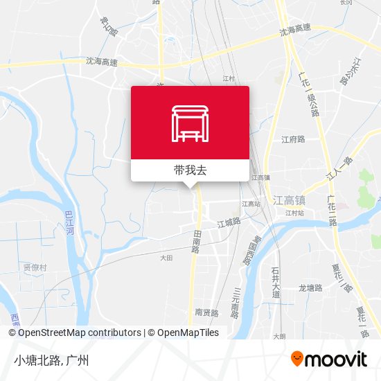 小塘北路地图