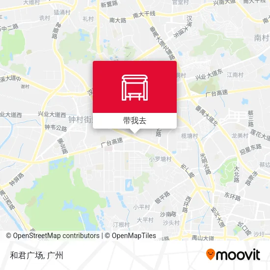和君广场地图