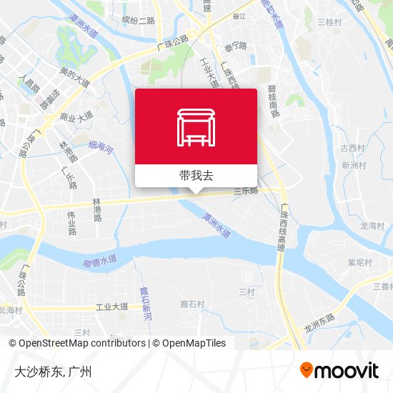 大沙桥东地图