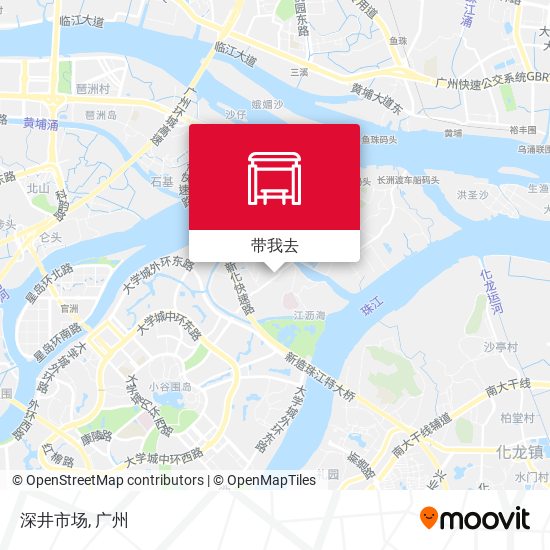 深井市场地图