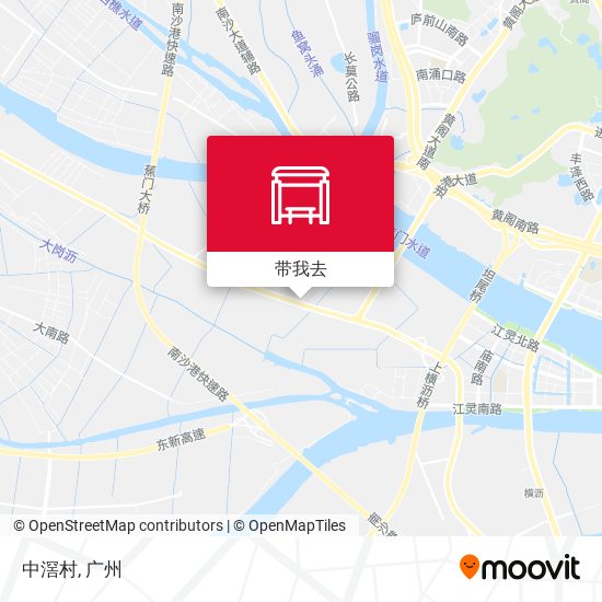 中滘村地图