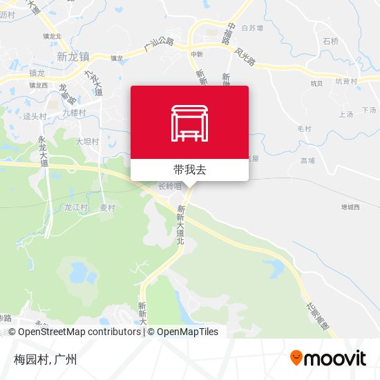梅园村地图