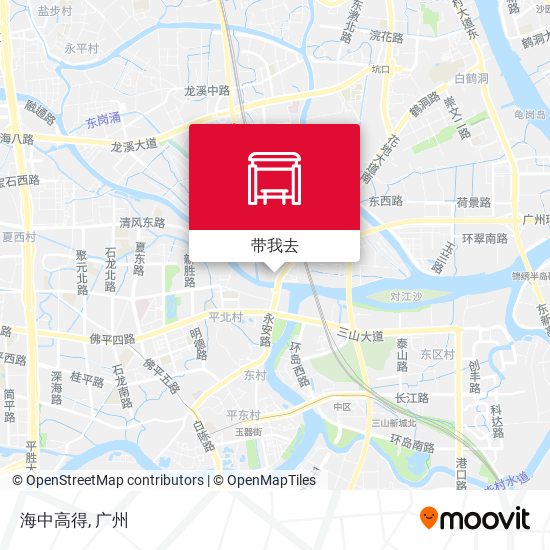 海中高得地图