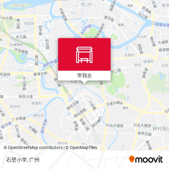 石壁小学地图