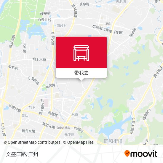 文盛庄路地图