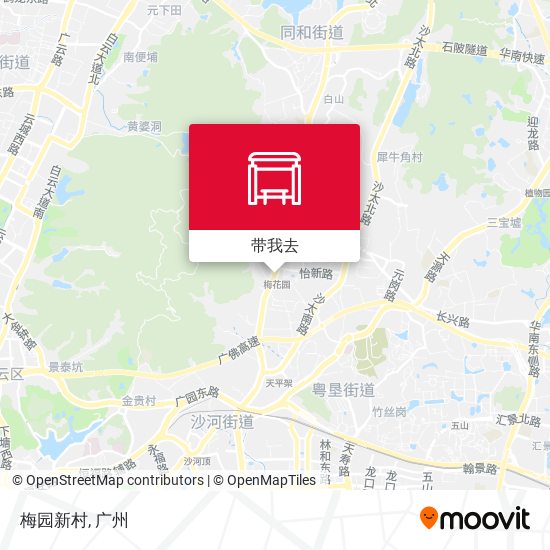 梅园新村地图