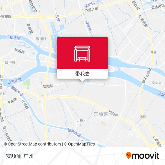 安顺涌地图