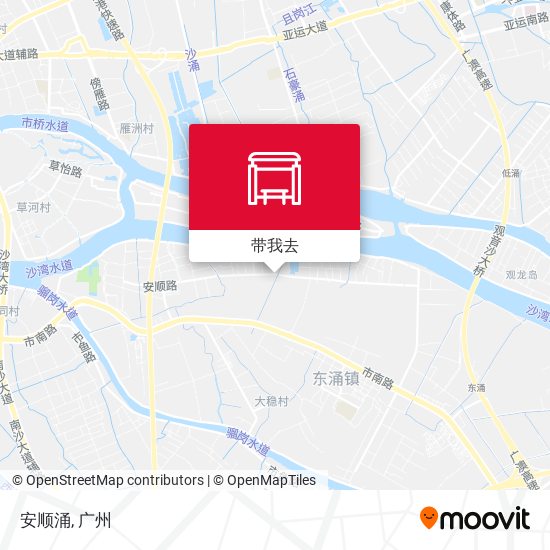 安顺涌地图