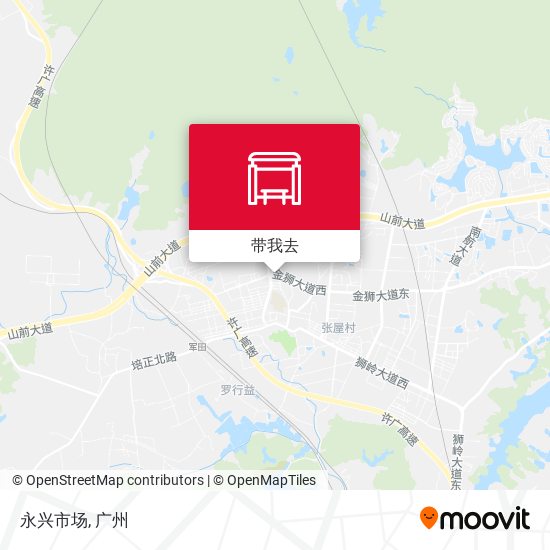 永兴市场地图