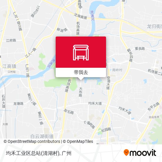 均禾工业区总站(清湖村)地图