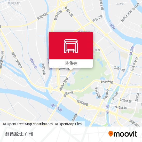 麒麟新城地图