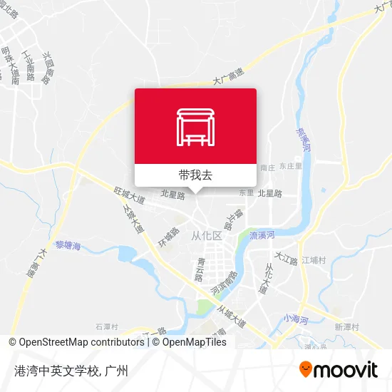 港湾中英文学校地图