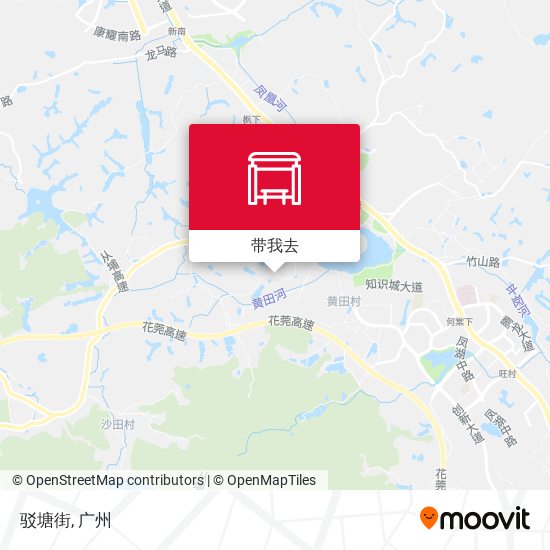 驳塘街地图