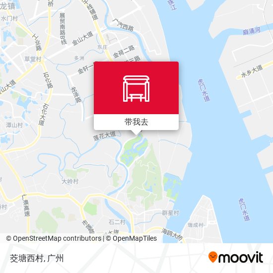 茭塘西村地图