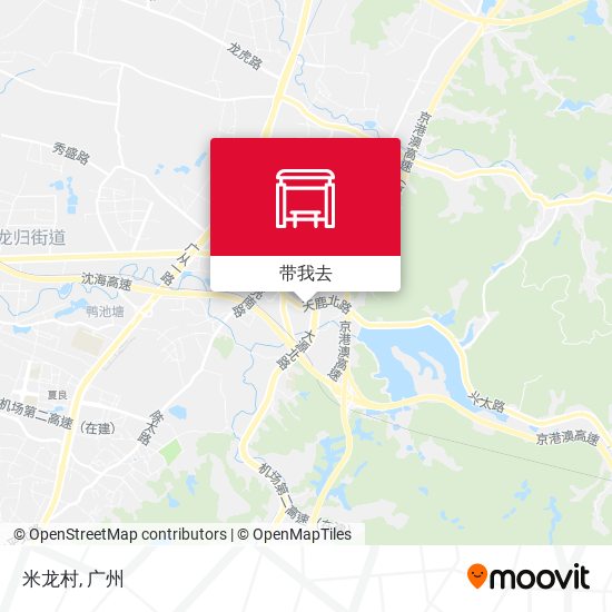米龙村地图