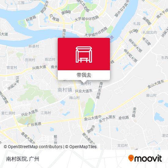 南村医院地图