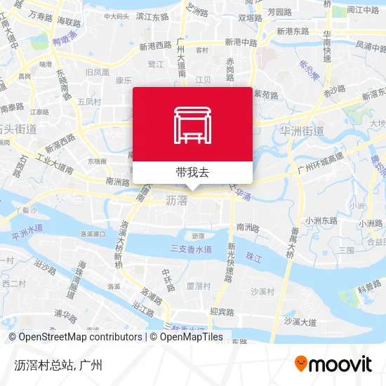 沥滘村总站地图