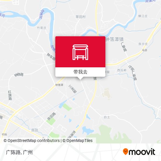 广陈路地图