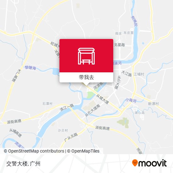 交警大楼地图