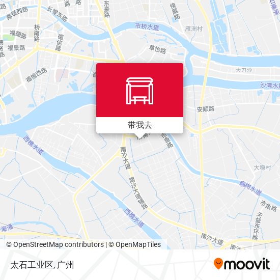 太石工业区地图