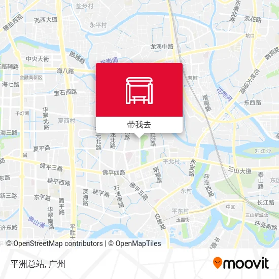 平洲总站地图