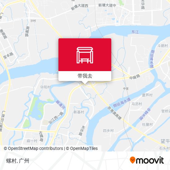 螺村地图