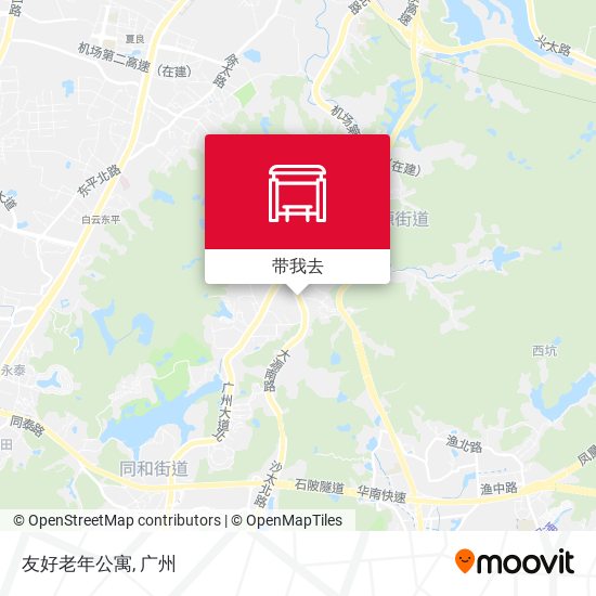 友好老年公寓地图