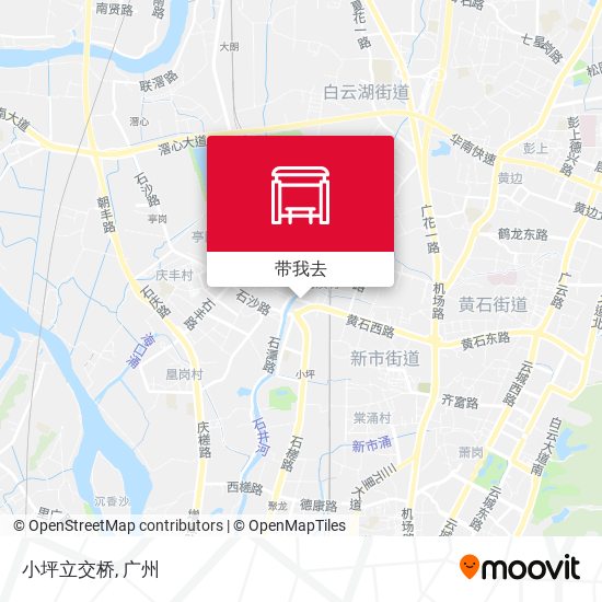 小坪立交桥地图