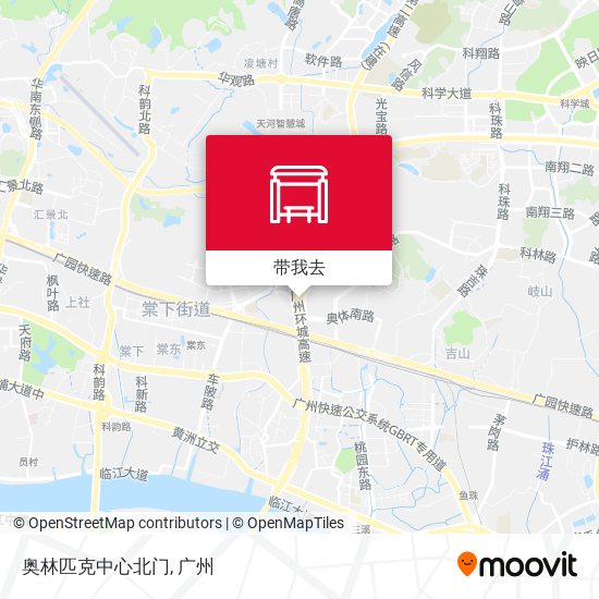 奥林匹克中心北门地图