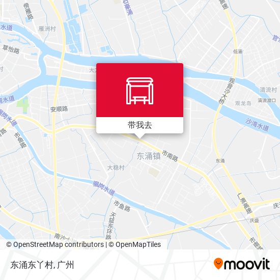 东涌东丫村地图