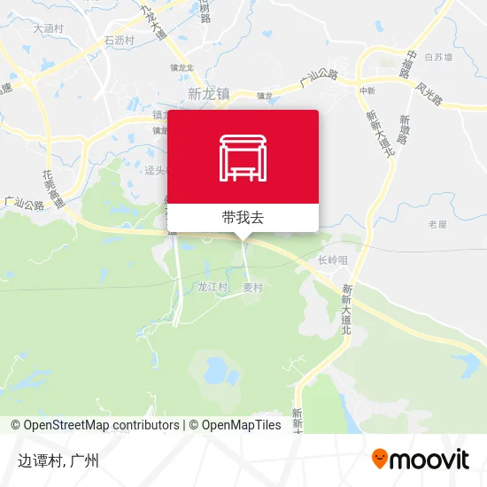 边谭村地图