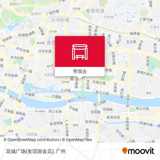 花城广场(友谊国金店)地图