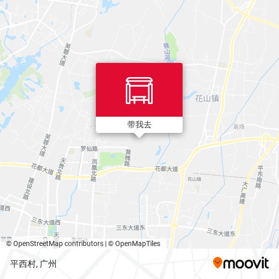 平西村地图