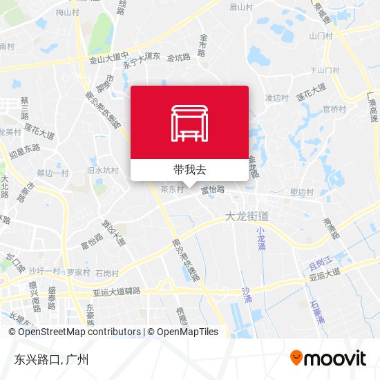 东兴路口地图