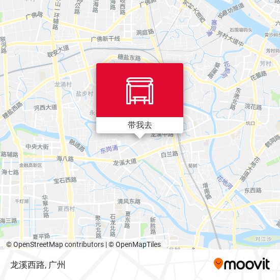 龙溪西路地图
