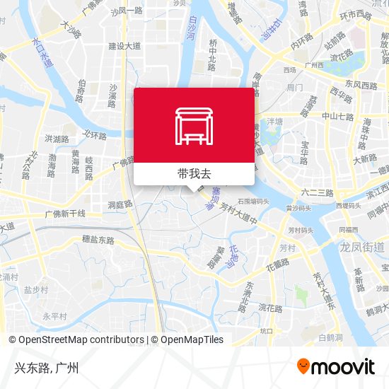 兴东路地图