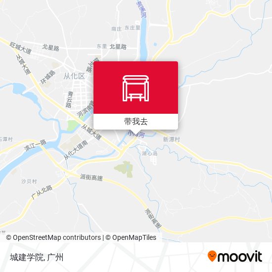 城建学院地图