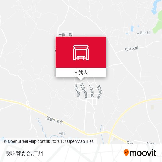明珠管委会地图