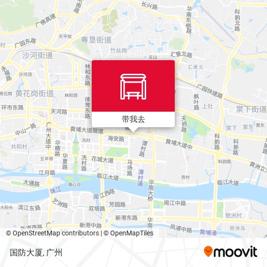 国防大厦地图
