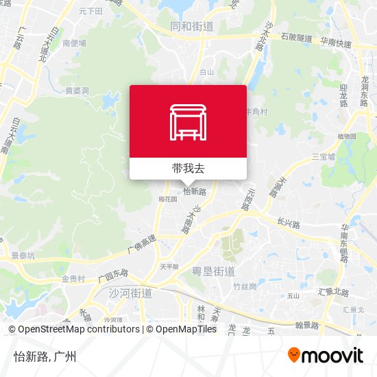 怡新路地图