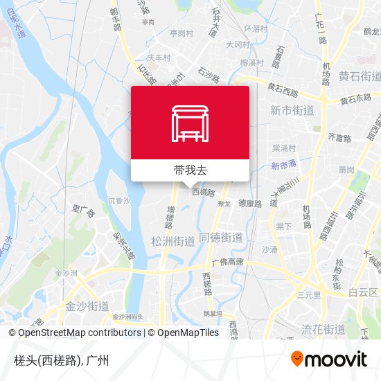 槎头(西槎路)地图