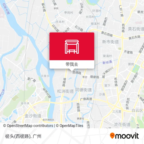 槎头(西槎路)地图