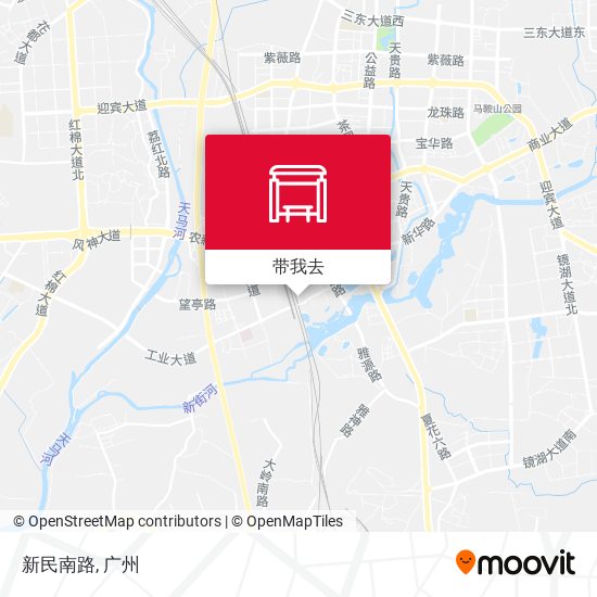 新民南路地图