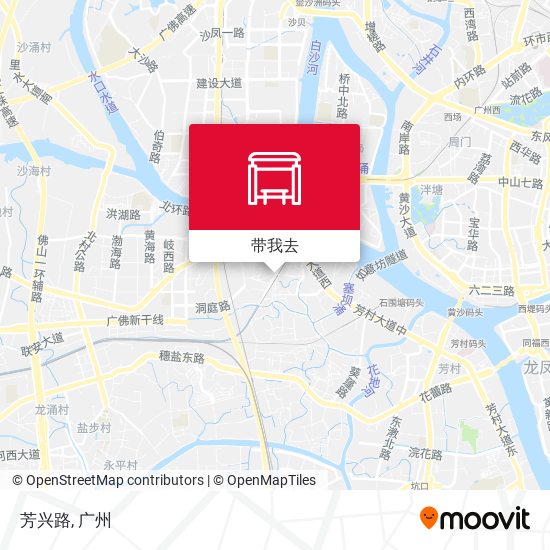 芳兴路地图