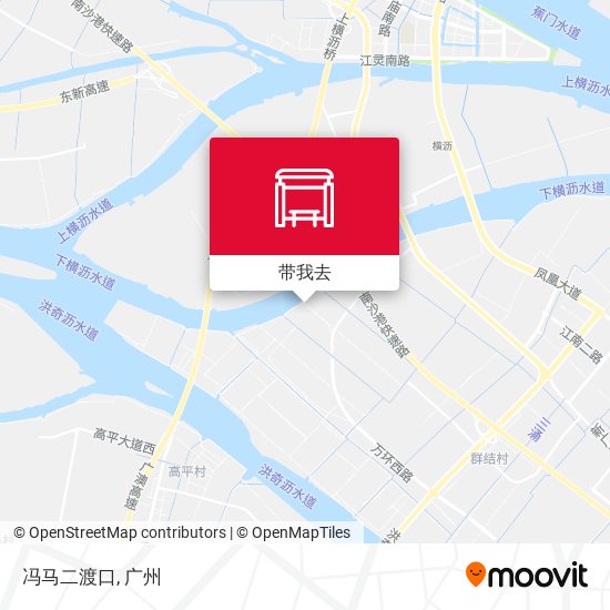 冯马二渡口地图